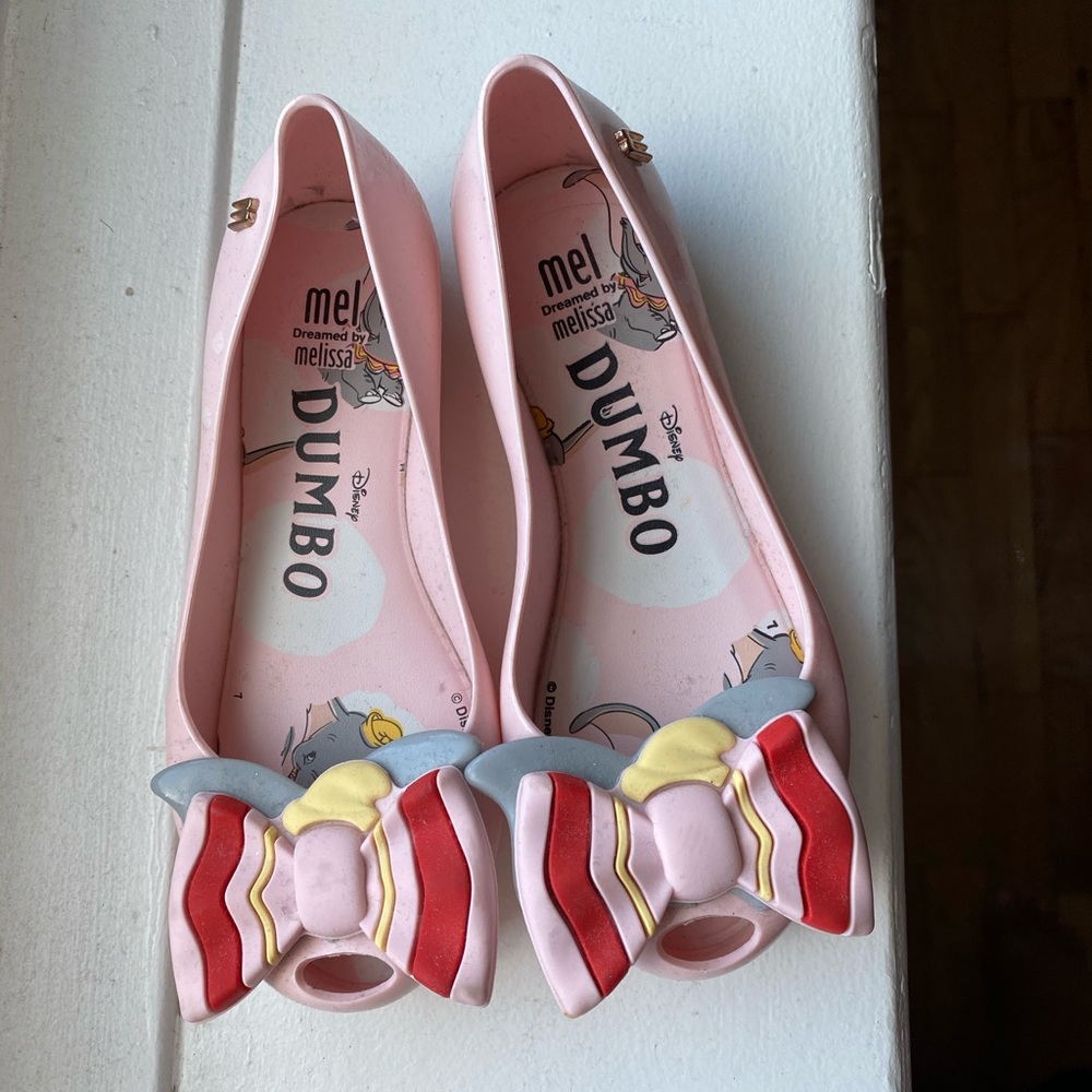 Mini Melissa Special Edition Dumbo Shoes.